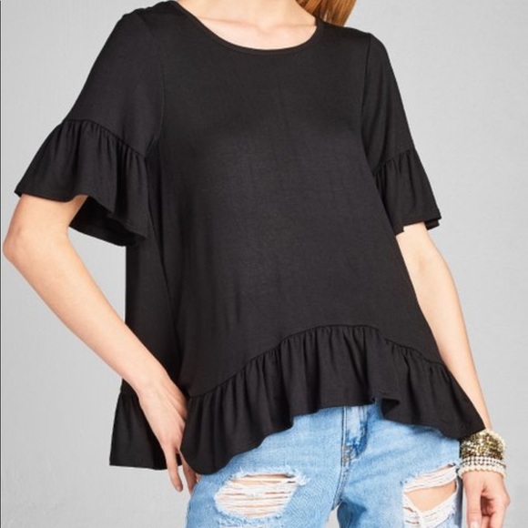 🖤🆕SUPERSOFT🖤 CELIA BLACK SO SWING TOP🖤NWT🖤 - Picture 3 of 8